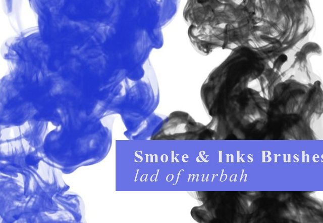 Smoke and Ink Photoshop brushes