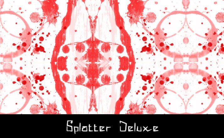 Splatter Deluxe Photoshop Brushes