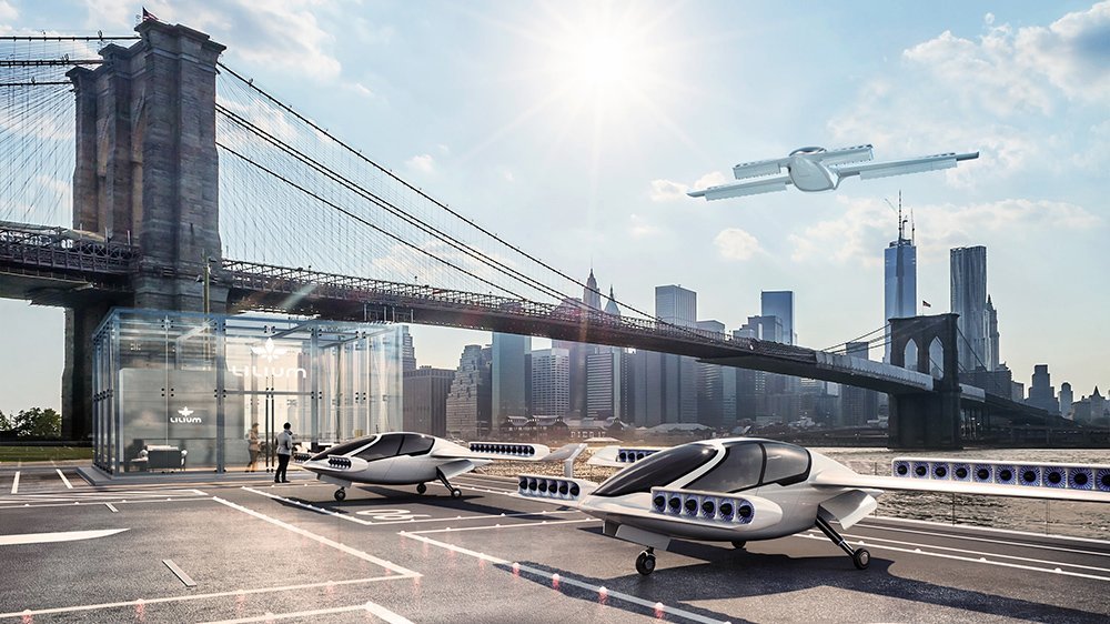 Lilium All-Electric Flying Car: Future Transportation &amp; Taxi