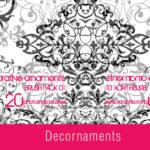 Decornaments Photoshop Brushes