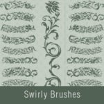 Flower Ornaments Photoshop Brushes