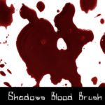 Blood Splatter Photoshop Brushes