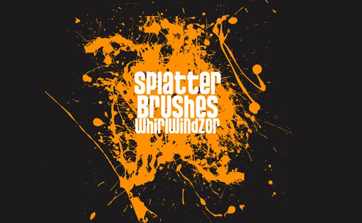Super Crazy Splatter Brushes