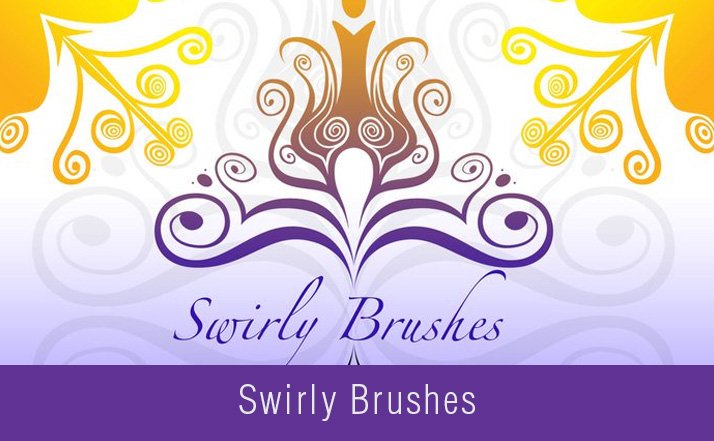 Swirly Photoshop Brushes