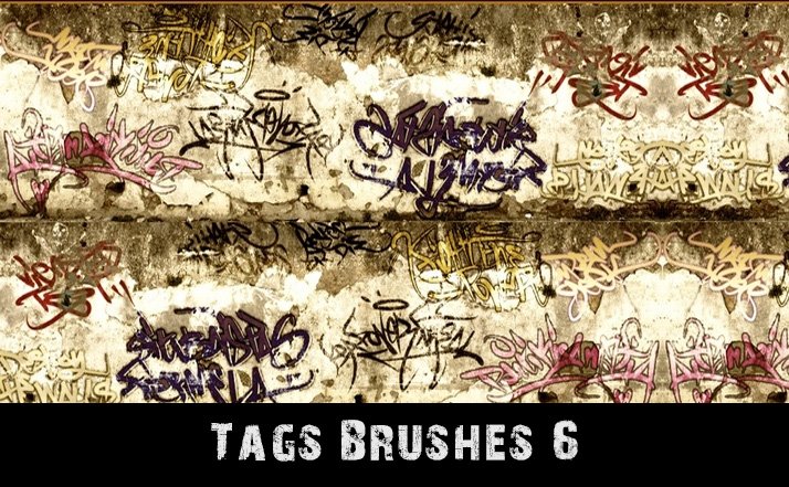 Tags Photoshop Brushes 6